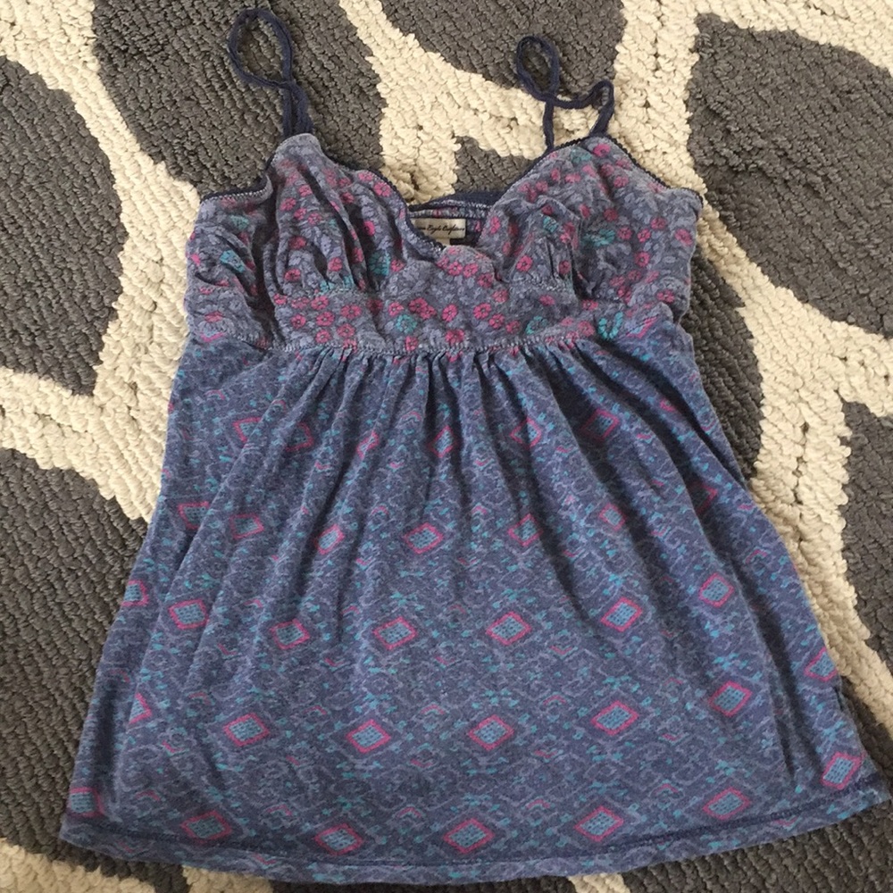 American Eagle babydoll tank